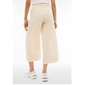 pantaloni cropped gamba ampia in lino viscosa jet stream donna extra large