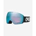 maschera flight deck l nero bianco con lente prizm snow sapphire iridium