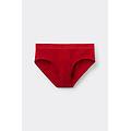 slip uomo in cotone superior con logo uomo rosso taglia 7