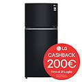 frigorifero 2 porte gtb744bmbed classe e 509l-nero