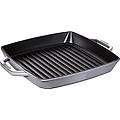 Staub Grill Pans Grill Quadrata 23 X 23 Cm Colore Grigio Grafite