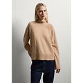 - pullover beige in pura lana donna beige scuro taglia xs
