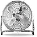 - ventilatore da tavolo speedy diametro 40 cm colore inox