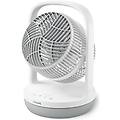 ventilatore da tavolo a pale con diametro di 22 cm 3 velocita' e timer in colore bianco