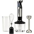 mixer ad immersione 1000w plus turbo stelo acciaio 4 lame