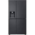 combinazione stand side-by-side gsle91evac larghezza 91 3 cm 628 l dispenser no frost ghiaccio
