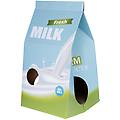 nicchia per gatti con tiragraffi cartone del latte l 33 x l 31 x h 55 cm
