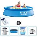 - piscina fuori terra in giro 244x61 cm blu include accessori coordinati a775
