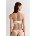 reggiseno a fascia pretty flowers donna avorio taglia 5b