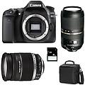 - eos 80d + 18-200 +70-300 vc usd + borsa + sd da 4 gb