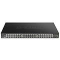 Dlink Switch Gestito Dgs 1250 52xmp 48 Porte Gigabit Poe 4 Porte Sfp 10g