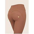 pantaloni push up wr. up superskinny similpelle ecologica raw umber donna small