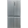 hcr5919enmm frigorifero americano side by side 643 litri classe e no frost colore new platinum inox