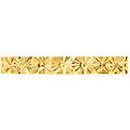 fede classica diamantata 2. 5 mm oro giallo collezione fede fantasia 375/1000 oro giallo