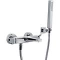 miscelatore serie zeta per vasca esterno con set doccia f3964 cromo