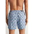 costume boxer mare stampa goccia blu/ bianco uomo blu taglia m