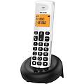 ALCATEL e160 bianco telefono cordless dect con blocco chiamate indesiderate ampio display retroilluminato
