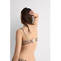 reggiseno balconcino animalier simply iconic donna stampa taglia 2d