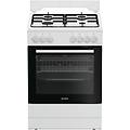 i6g3pmw cucina a gas con forno elettrico 4 fuochi 60 cm bianco