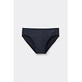 costume slip mare in tinta unita uomo blu taglia 4