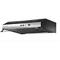 - cappa sottopensile da incasso 300. 0557. 492 aspirante /filtrante 80 cm colore nero /inox