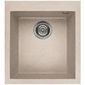 - lavello quadra 100 41x50 cm 1 vasca colore avena 51