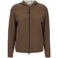 felpa con cappuccio 'precious zipper pull'