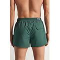 costume boxer mare tinta unita modello corto uomo verde taglia m