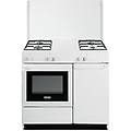cucina a gas con forno sgw 854 nm bianca l 86 x p 50 cm