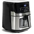 118340033 friggitrice singolo 6 5 l indipendente 1600 w nero stainless steel