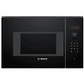 BOSCH microonde incasso ( (20lt) ) serie 4 bfl523mb1f black (60cm) 800w