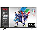 TCL p89k serie smart tv qled 4k 85 85p89k 144hz audio onkyo 2. 1 dolby vision & atmos google tv