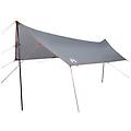 - telone da campeggio arancione 460x305x210 cm impermeabile