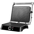 - bistecchiera elettrica petravera bs44 29x23cm 1400w acciaio inossidabile