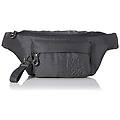 - md20 minuteria borsa a tracolla donna nero (steel) 20. 5x15x2