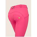 pantaloni push up wr. up 7/8 superskinny similpelle ecologica pink cosmos donna medium