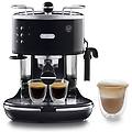 eco311. bk icona macchina da caffe` sistema manuale potenza 1100 w capacita` 1 4 litri cappuccino