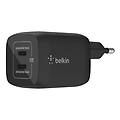 - caricabatterie da parete doppio gan usb-c pps 65w-nero