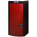 - caldaia a pellet granule con potenza 23 kw colore rosso / nero