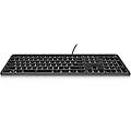 teclado ew3268 a filo full size a forbice retroilluminato led nero