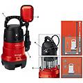 einhelltrade elettropompa pompa ad immersione gh dp 3730 per acque scure 370 watt