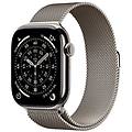 watch series 11 gps + cellular 46mm cassa titanio con loop milanese naturale m/l