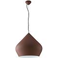 luce ambiente design lampadario moderno tholos bronzo paralume bronzo e27