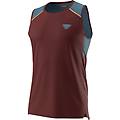 sky m top trail running uomo dark red/light blue xl