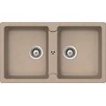 - lavello lneare ls286s 2 vasche-sabbia