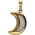 ciondolo luna oro giallo gl102037