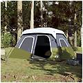 - tenda famiglia con led 6 persone verde chiaro rilascio rapido
