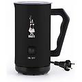 milk frother elettrico montalatte per cappuccino nero