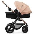 moov 2 sistema modulare 3 in 1 fino 26 kg con ovetto i-size 40-75 cm mink fx carrozzina reversibile