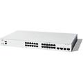 switch gestito catalyst 1300-24t-4g 24 porte ge 4x1ge sfp l2-l3 bianco
